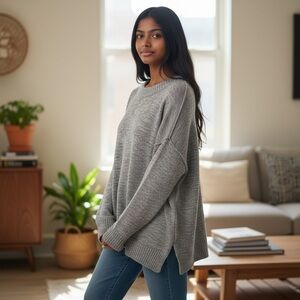 Zara Women’s Oversized Sweater in Grey size 3X